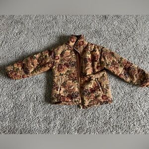 Zoco isabel quilted floral jacket